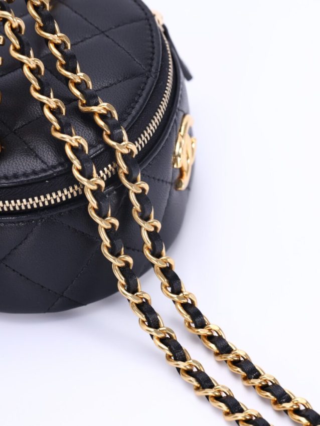 Replica CHANEL 23B Pearl Cylinder - premium 1:1 fake handbag model