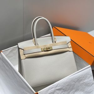 Replica Hermes Birkin Pearl Grey - ultra-realistic fake designer tote