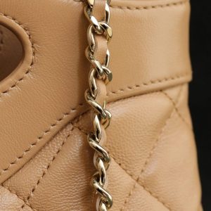 Replica CHANEL 24s Mini Horizontal Milk Tea - ultra-realistic fake designer tote