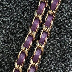 Replica CHANEL 24s Mini Horizontal Purple - top-tier luxury replica shoulder bag
