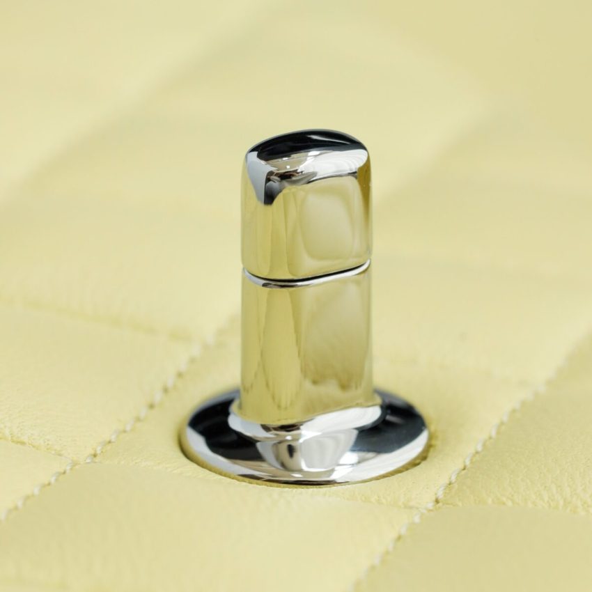 Replica CHANEL Classic Flap 25cm Yellow - authentic-look luxury purse replica