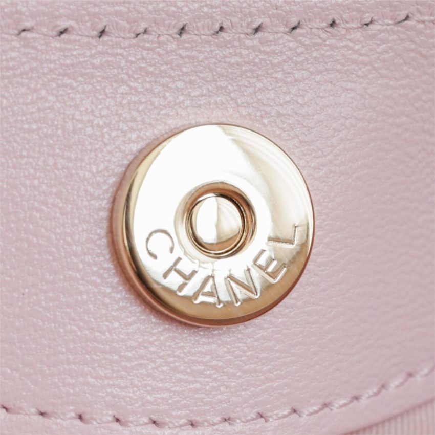 Replica CHANEL 24s Mini Horizontal Pink Purple - high-end fake designer purse