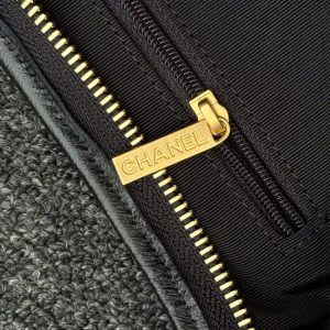 Replica CHANEL 24a Hobo Large Black - top-tier luxury replica shoulder bag