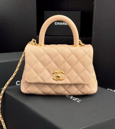 Replica CHANEL 23P Coco Mini - best quality luxury bag dupe