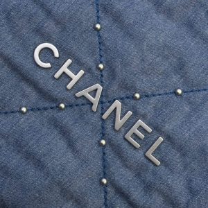 Replica CHANEL 22 Medium Handbag Denim - near-authentic luxury replica handbag
