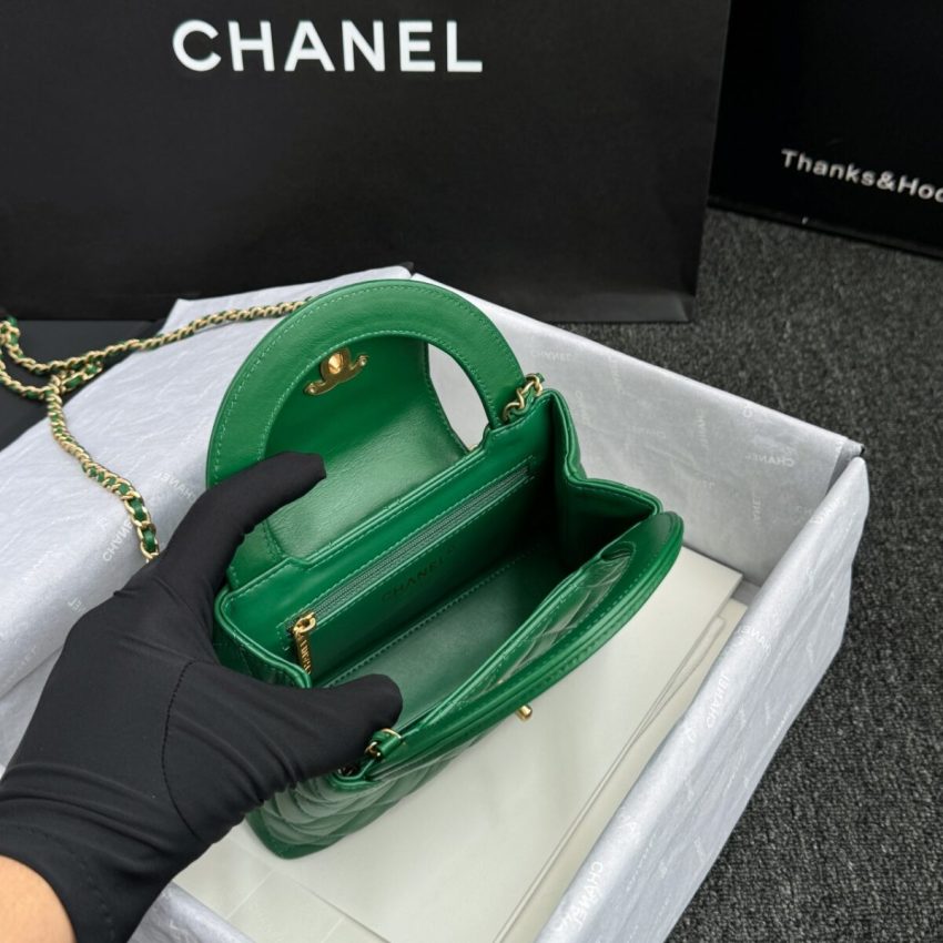 Replica CHANEL 23k Kelly Green - top-rated replica designer bag