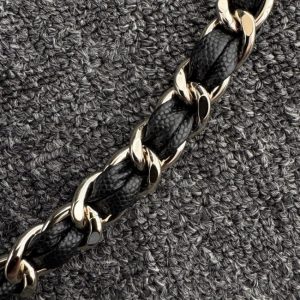 Replica CHANEL 24p Dumpling Bag Black - authentic-look luxury purse replica