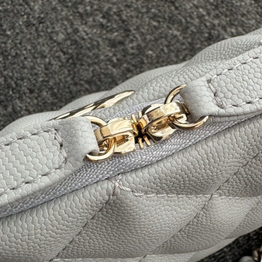 Replica CHANEL 24p Dumpling Bag Gray - high-end fake designer purse