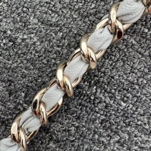 Replica CHANEL 24p Dumpling Bag Gray - realistic designer-inspired fake bag