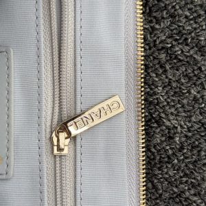 Replica CHANEL 24p Dumpling Bag Gray - premium 1:1 fake handbag model