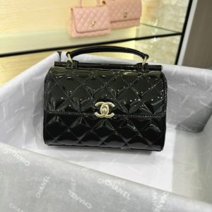 Replica CHANEL 23 Patent Box Bag - top-rated replica designer bag