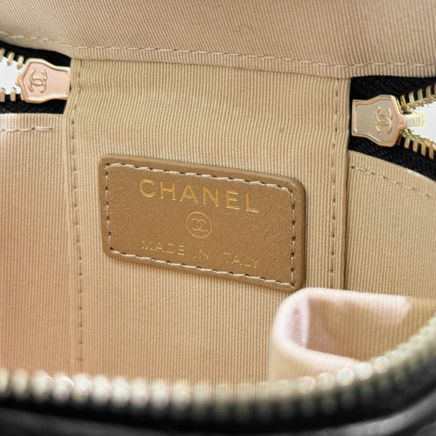 Replica CHANEL 23P Lipstick Ball Black - best quality luxury bag dupe