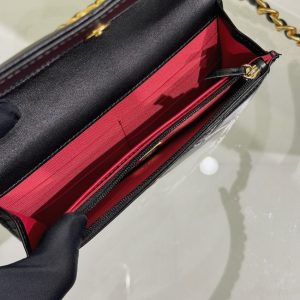 Replica CHANEL 19 Wallet on Chain Black - elite superclone designer purse