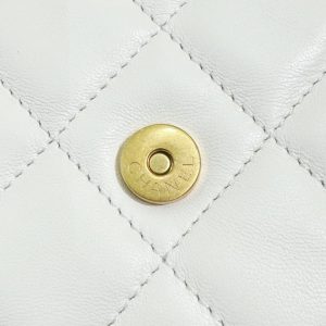 Replica CHANEL 24c Baguette Bag White - top-tier luxury replica shoulder bag
