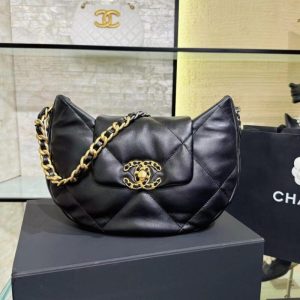 Replica CHANEL 24c Half Moon Bag - realistic designer-inspired fake bag