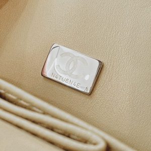 Replica CHANEL Classic Flap 23cm Apricot - authentic-look luxury purse replica