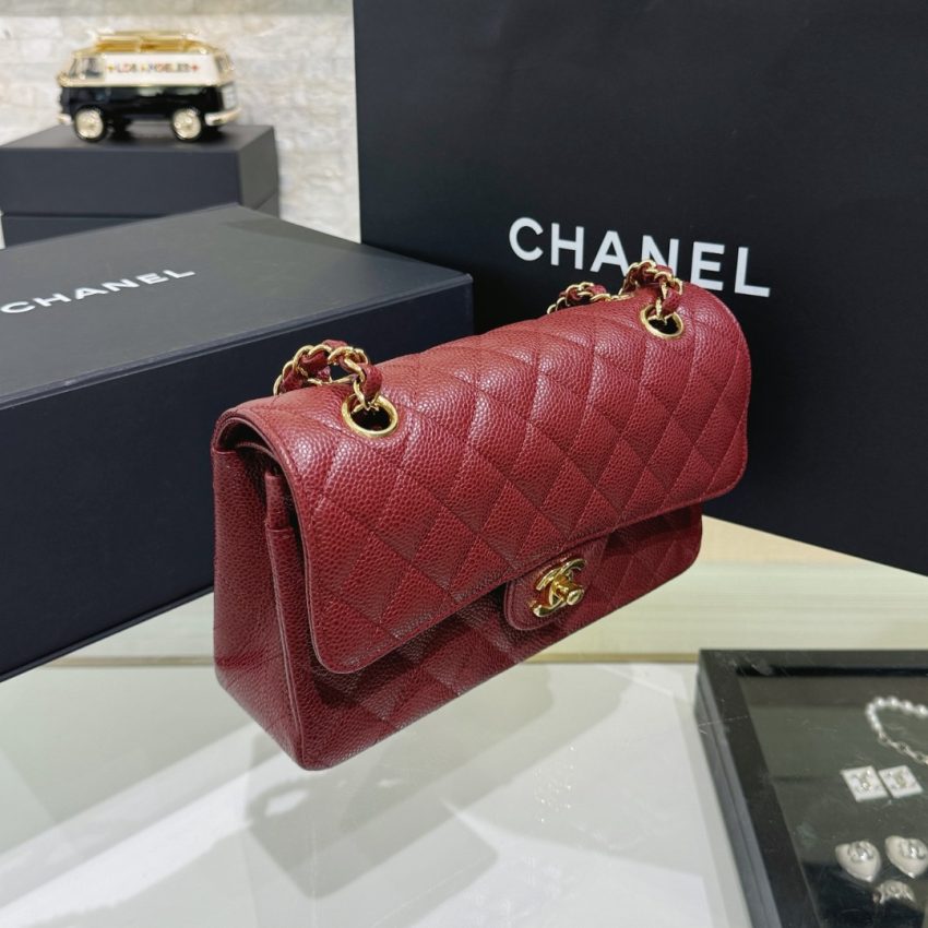 Replica CHANEL Classic Flap 23cm Red - near-authentic luxury replica handbag