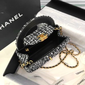 Replica CHANEL 23k Kelly Wool - realistic designer-inspired fake bag