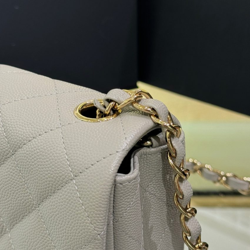 Replica CHANEL Classic Flap 20cm Gray - best-selling designer handbag dupe