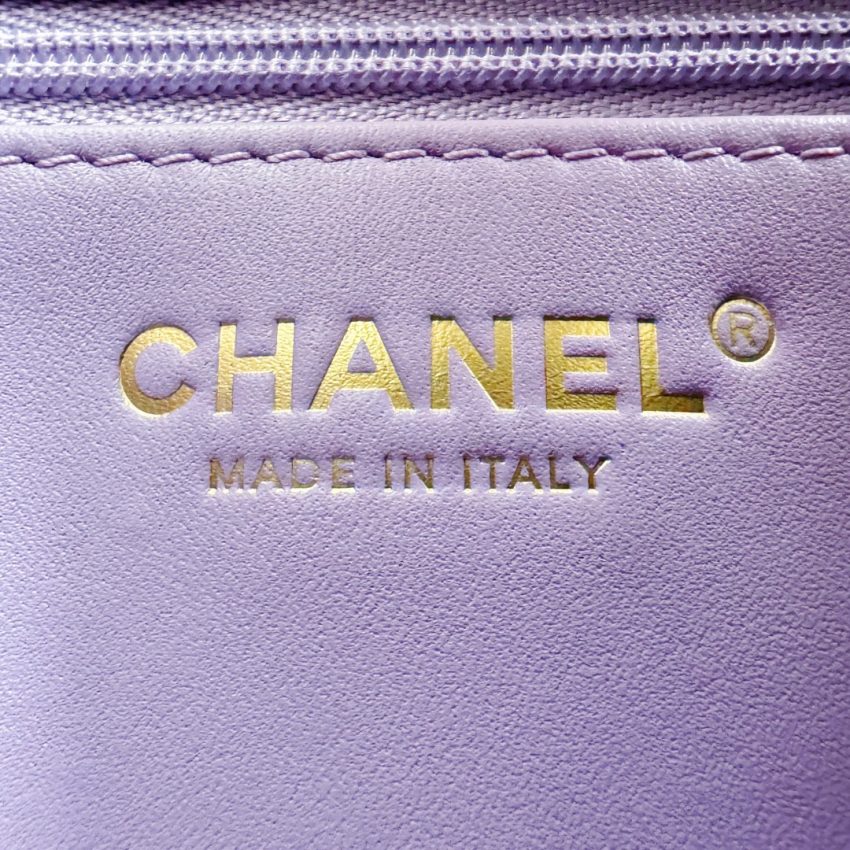 Replica CHANEL 23k Kelly Purple - top-tier luxury replica shoulder bag