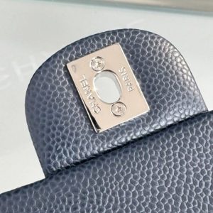 Replica CHANEL Classic Flap 25cm Dark Blue - 1:1 designer replica handbag