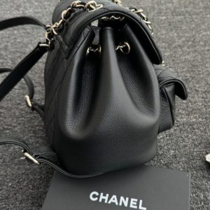 Replica CHANEL 23C Backpack Small Black - realistic designer-inspired fake bag