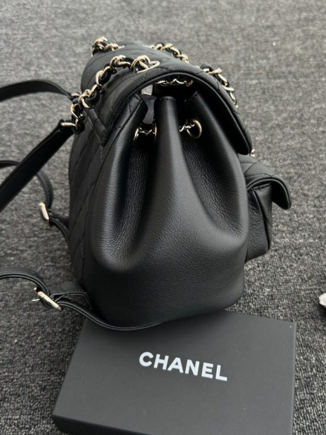 Replica CHANEL 23C Backpack Small Black - realistic designer-inspired fake bag