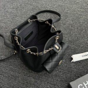 Replica CHANEL 23C Backpack Small Black - high-accuracy replica luxury purse