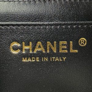 Replica CHANEL Classic Flap 20cm Black Caviar - best quality luxury bag dupe