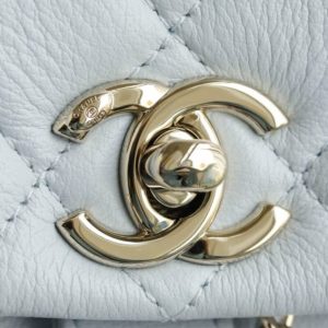 Replica CHANEL 23A Backpack Small Light Blue - 1:1 designer replica handbag