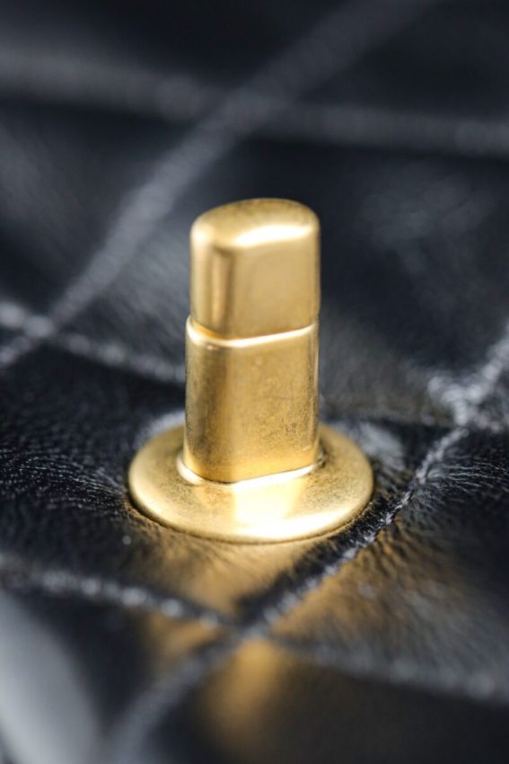 Replica CHANEL CF Double Pearl Black - ultra-realistic fake designer tote