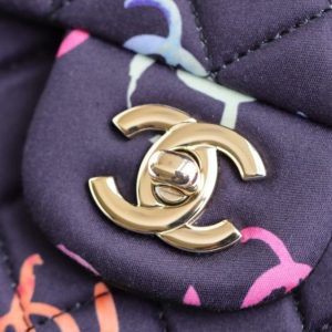 Replica CHANEL 24s Graffiti Classic Flap Mini - realistic designer-inspired fake bag