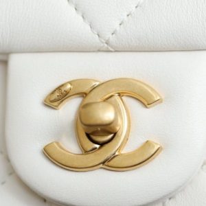 Replica CHANEL CF Double Pearl White - 1:1 designer replica handbag