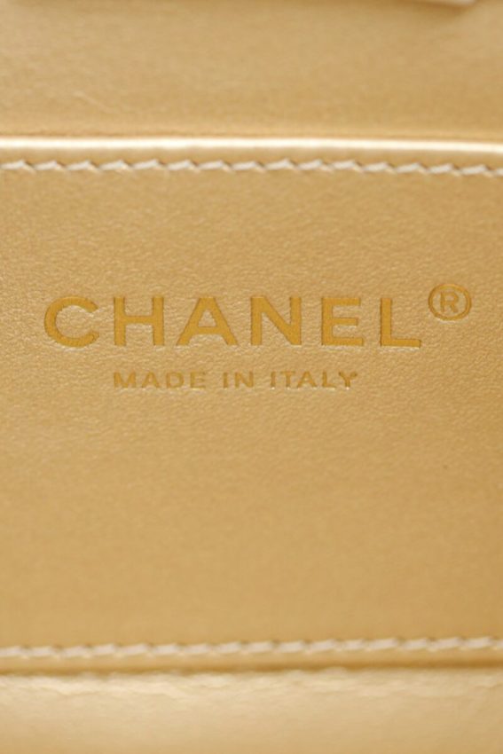 Replica CHANEL 24s Double Pearl White - premium 1:1 fake handbag model