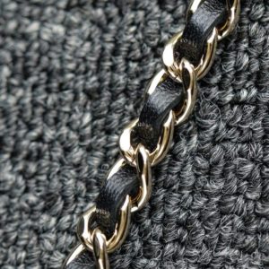 Replica CHANEL 24s Pearl Handle Box Black - ultra-realistic fake designer tote