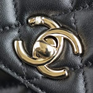 Replica CHANEL 24s Pearl Handle Black - ultra-realistic fake designer tote