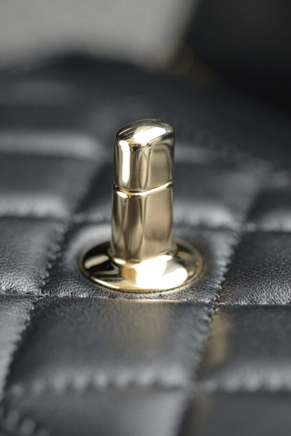 Replica CHANEL 24s Pearl Handle Black - premium 1:1 fake handbag model