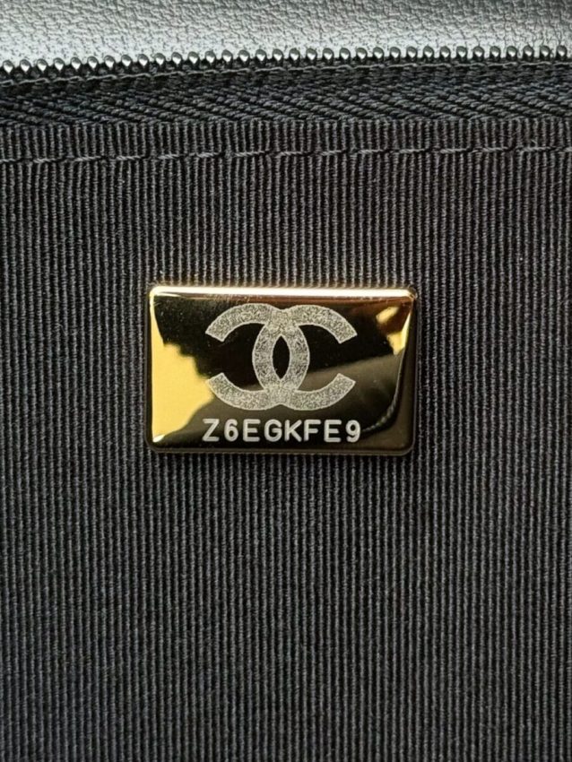 Replica CHANEL 24s Double Pearl Woc Black - top-rated replica designer bag