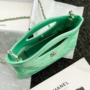 Replica CHANEL 24s Mini Horizontal Green - premium-grade designer purse dupe