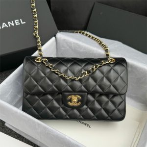 Replica CHANEL Classic Flap 23cm Black - premium 1:1 fake handbag model