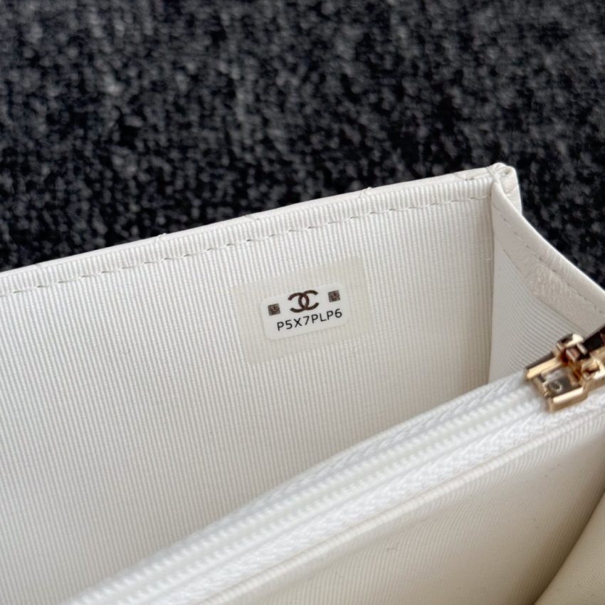 Replica CHANEL 24s Pearl Handle White - best quality luxury bag dupe