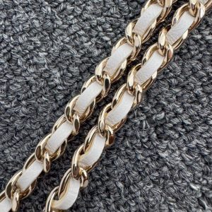 Replica CHANEL 24s Pearl Handle White - near-authentic luxury replica handbag