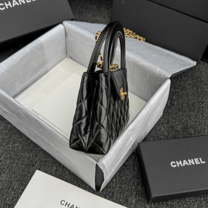 Replica CHANEL 23k Kelly Black - 1:1 designer replica handbag