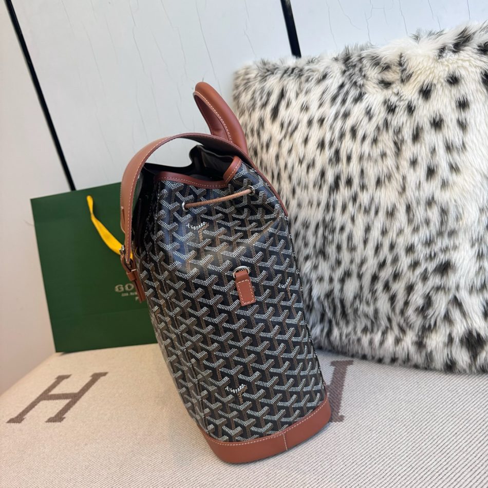 Goyard Alpin MM Backpack Brown