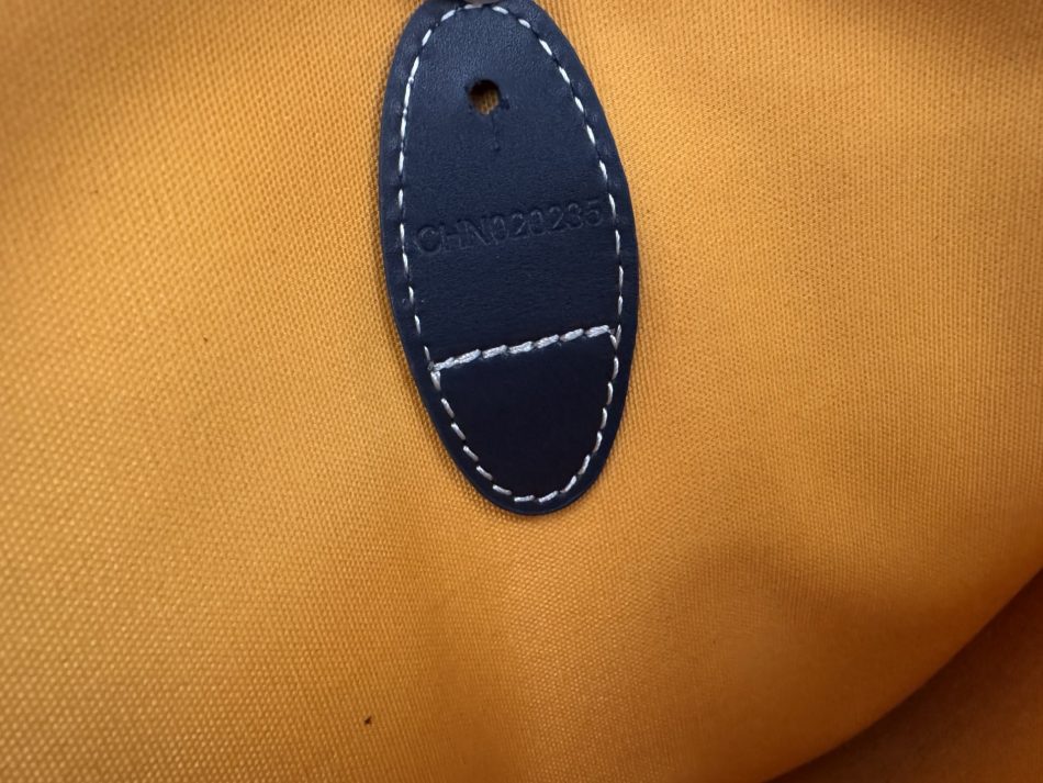 Goyard Ambassade MM Document Case Navy Blue