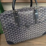 Goyard Ambassade MM Document Case Navy Blue