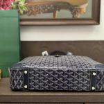 Goyard Ambassade MM Document Case Navy Blue