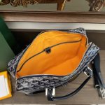 Goyard Ambassade MM Document Case Navy Blue