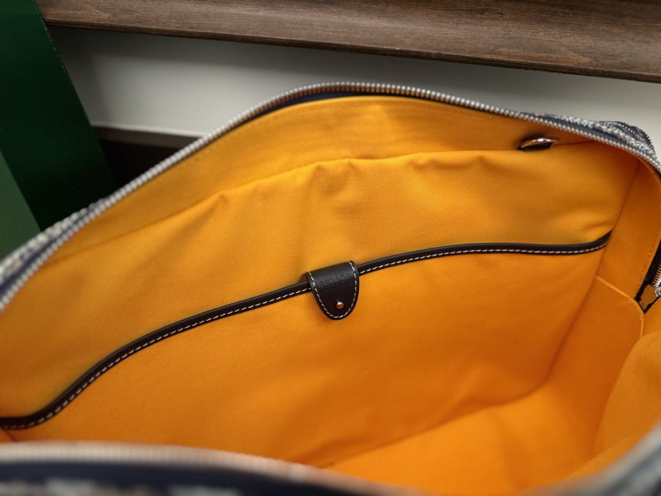 Goyard Ambassade MM Document Case Navy Blue