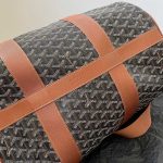 Goyard Dupe Barrel 40 Bag Brown